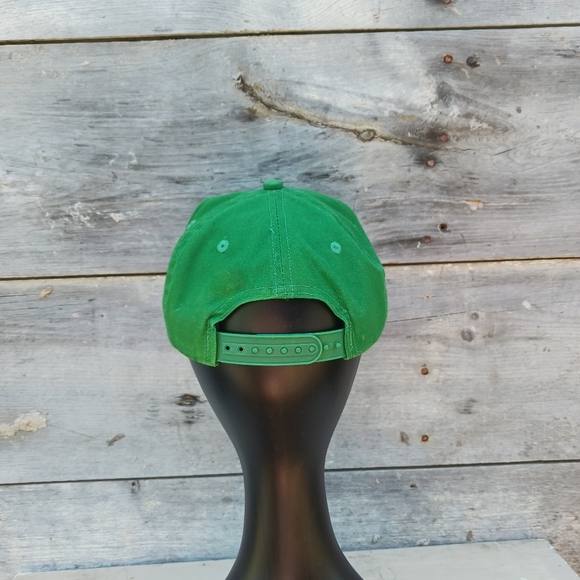 John Deere Hat Cap Snapback Green Youth Kids Farm Tractor Green Yellow San Sun - Picture 4 of 9